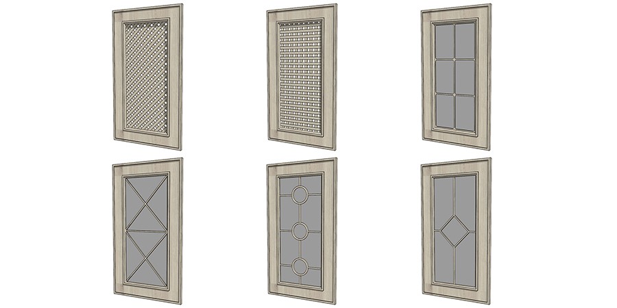 Релиз динамических решёток для мебельных фасадов