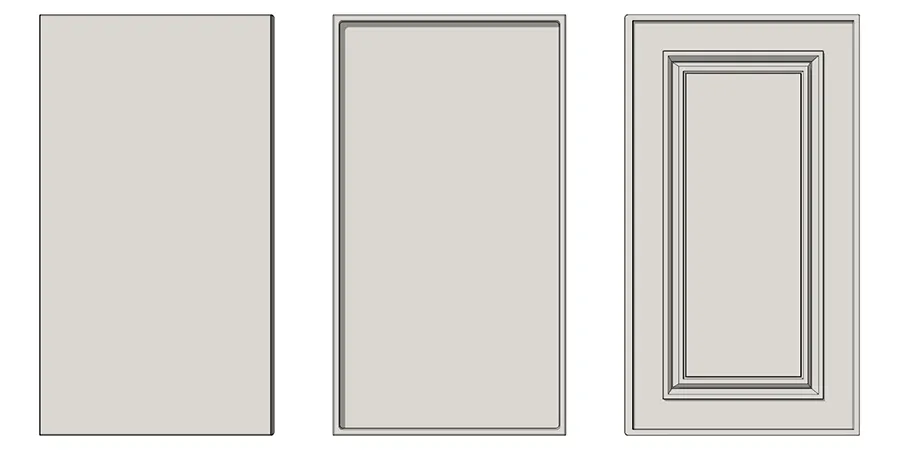 Дизайнерские мебельные фасады и модерн с фаской