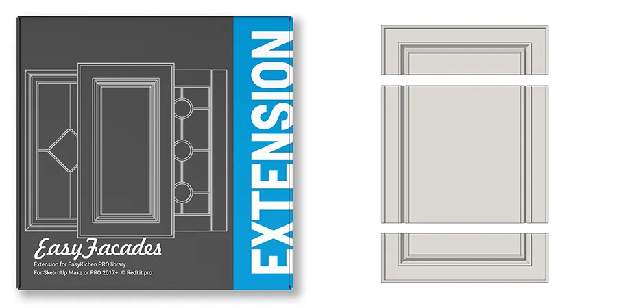 Обновление дополнения с фасадами EasyFacades от 18.01.2022