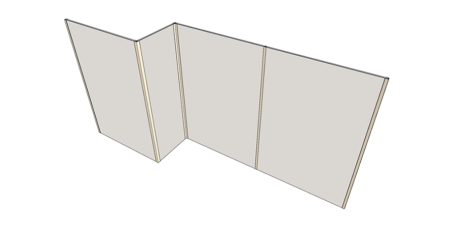 Алюминиевые профили для стеновых панелей