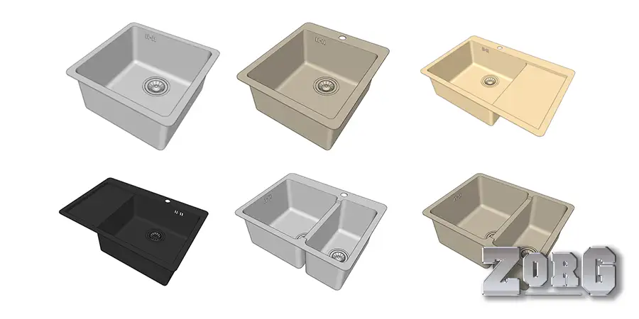 Кухонные мойки ZORG в EasyKitchen
