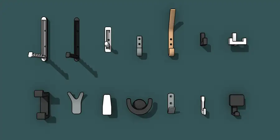 Новые мебельные крючки