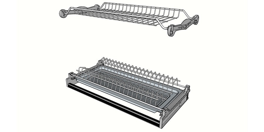 Модуль сушки для посуды