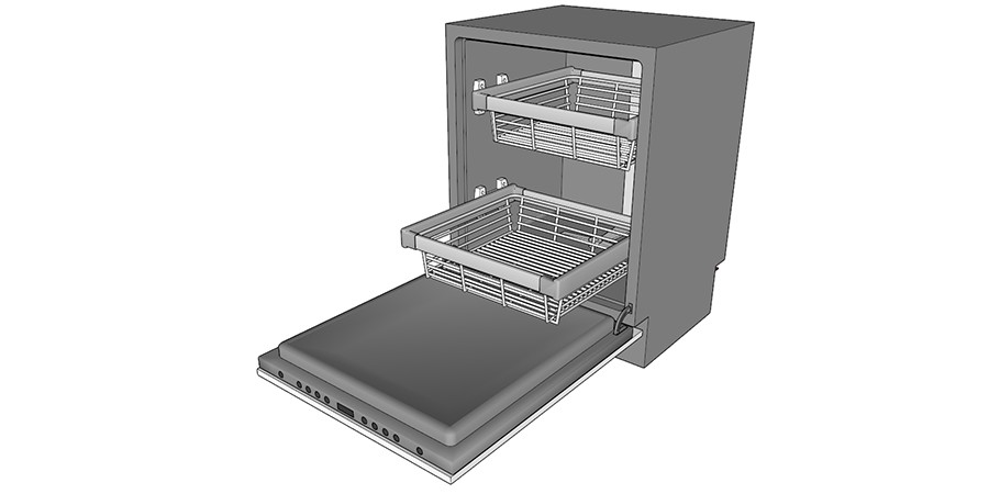 Обновлённый модуль посудомойки в EasyKitchen