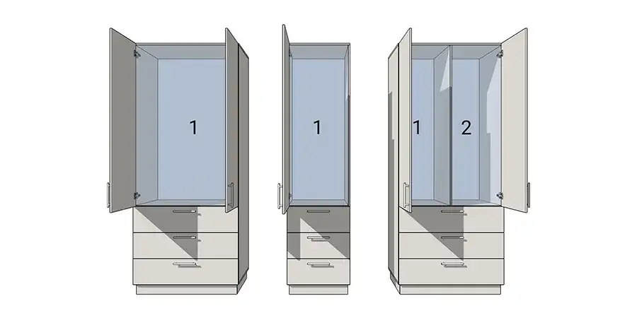 Обновление пакета EasyCabinets и 3 новых шаблона шкафа