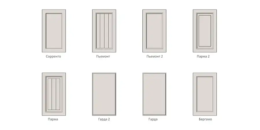 Восемь новых мебельных фасадов в дополнении EasyFacades