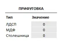 Настройки прифуговки