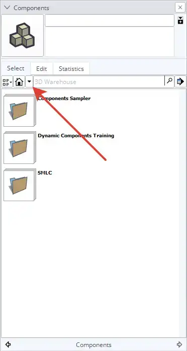Adding the EasyKitchen library to SketchUp