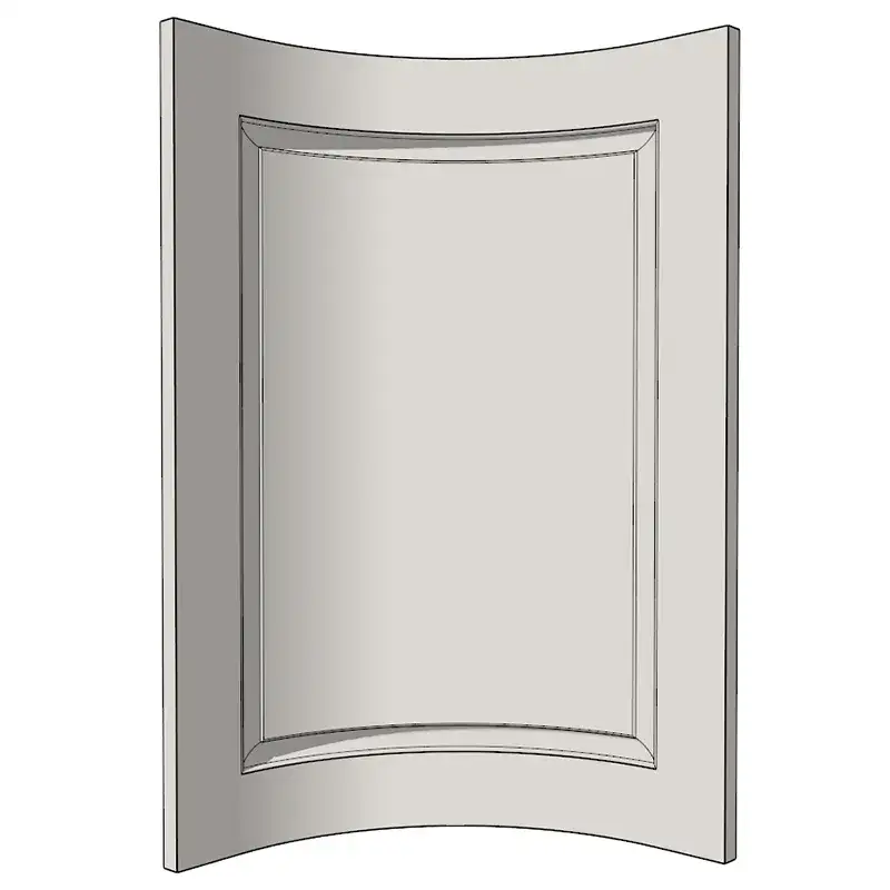 Радиусный фасад Прямоугольник (RI)