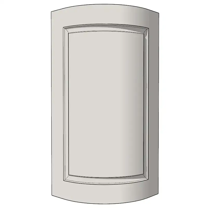 Радиусный фасад Прямоугольник (RO)