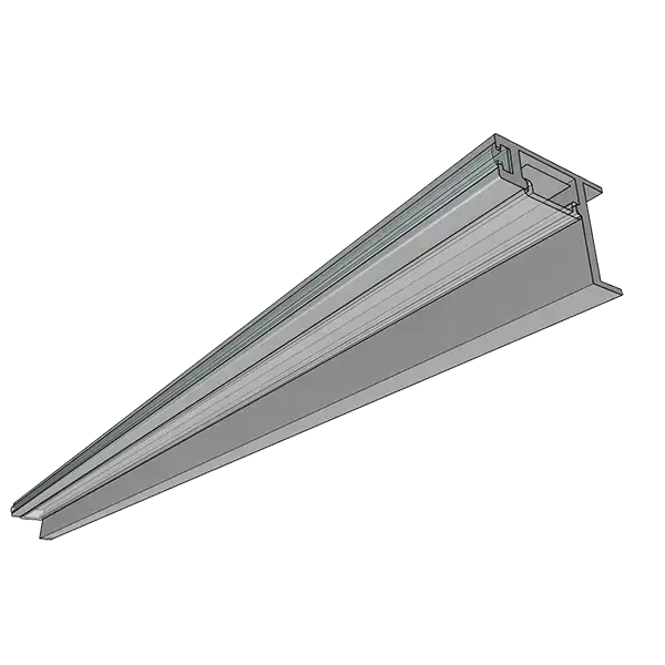 Gola SL end profile handle with integrated lighting