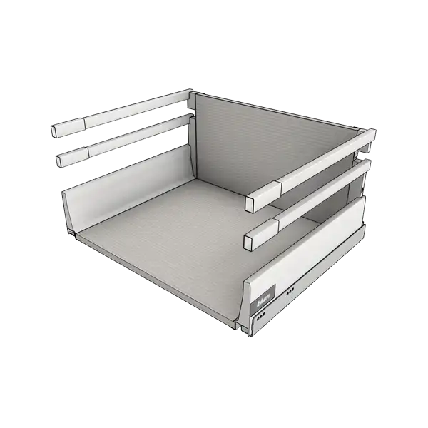 Выдвижной ящик Blum Antaro высота F (D) царга K