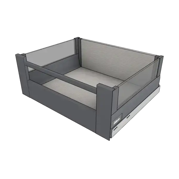 Внутренний ящик Blum Intivo D BOXCOVER релинг