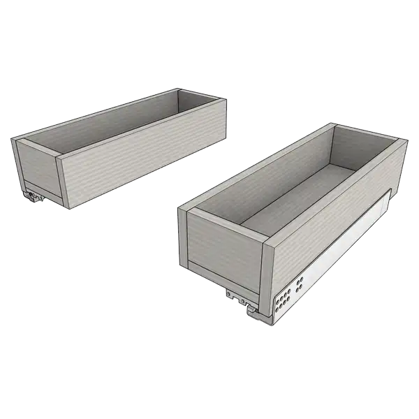 Направляющие Blum Tandem (под мойку, без центра, Дно ЛДСП)