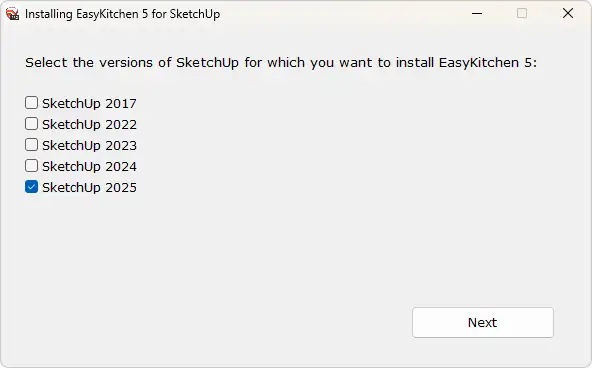 Installing EasyKitchen PRO