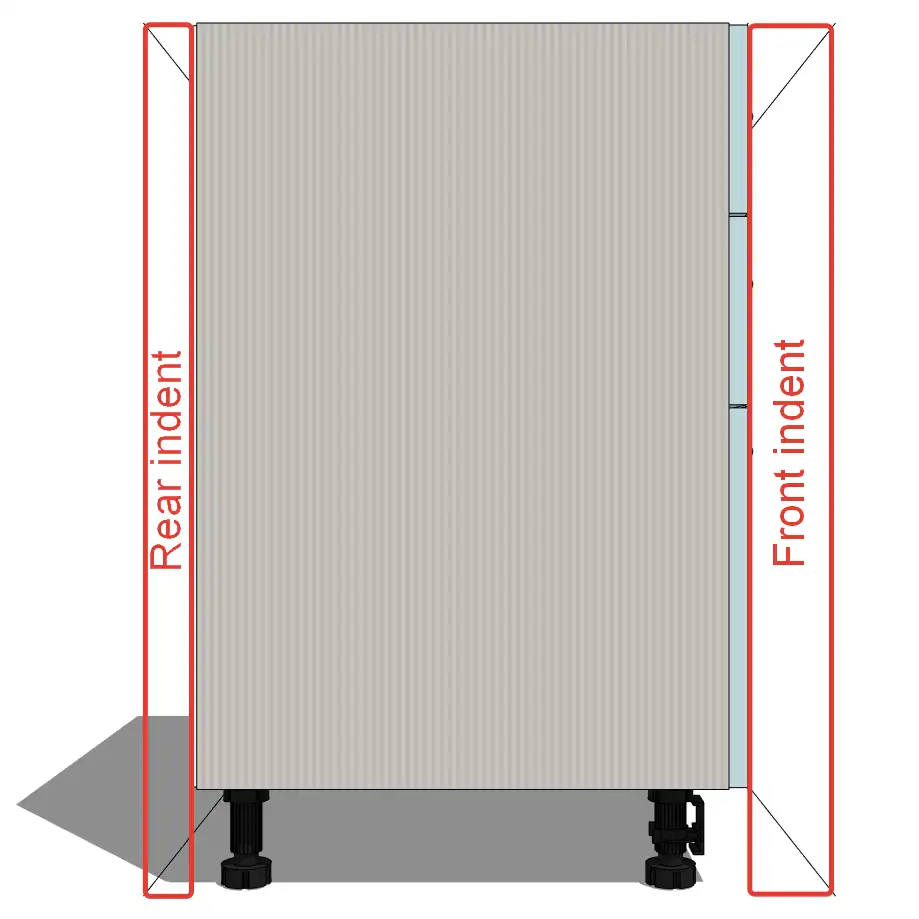 Indents in EasyKitchen