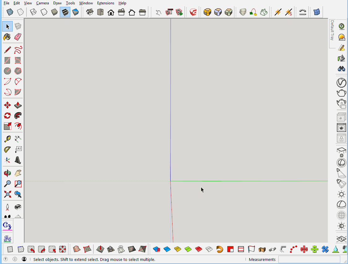 Инструмент Ведение (Follow Me) SketchUp плоскость и путь