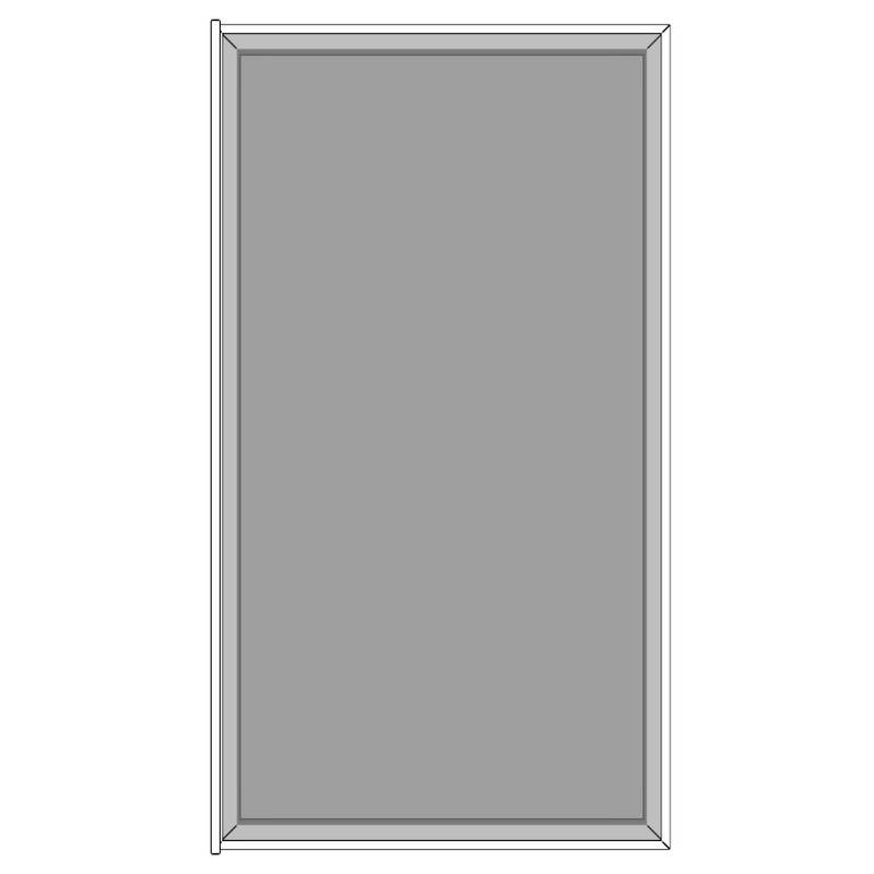 Мебельный рамочный фасад Интегро 1 (констр)