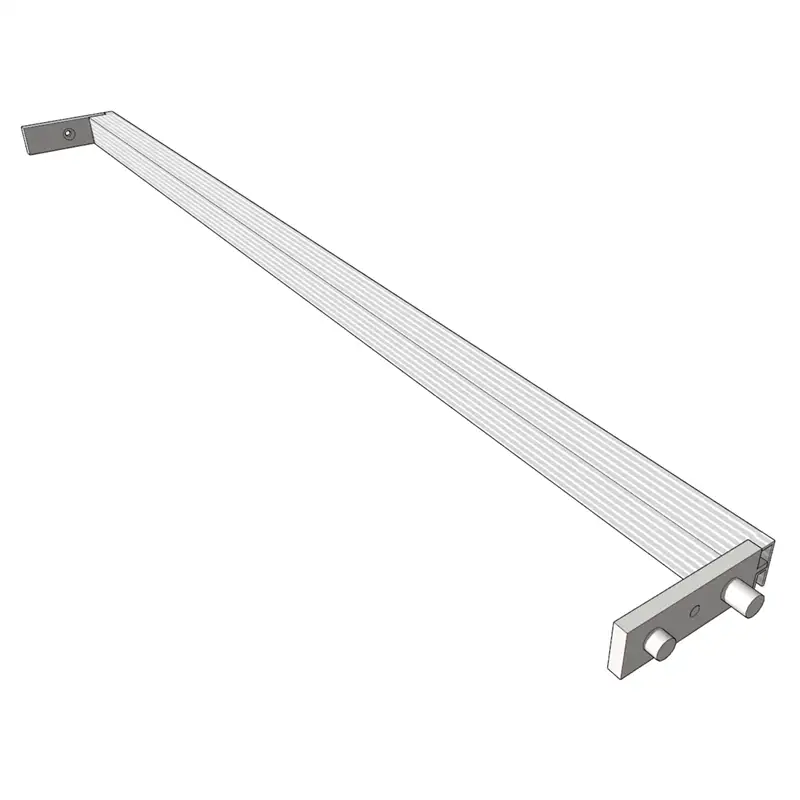 Задний профиль для соединения боковых стенок