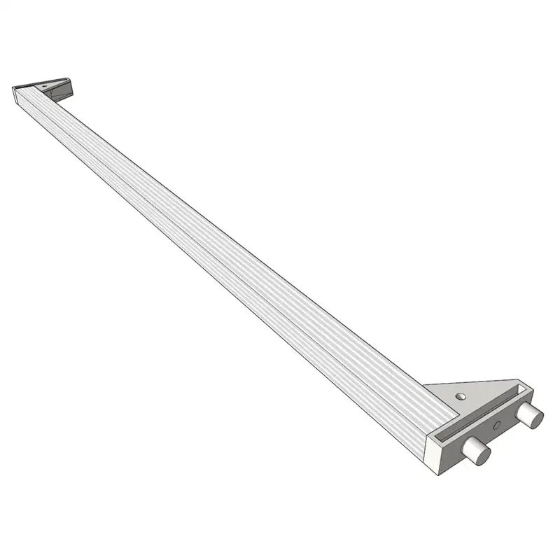 Передний профиль для соединения боковых стенок