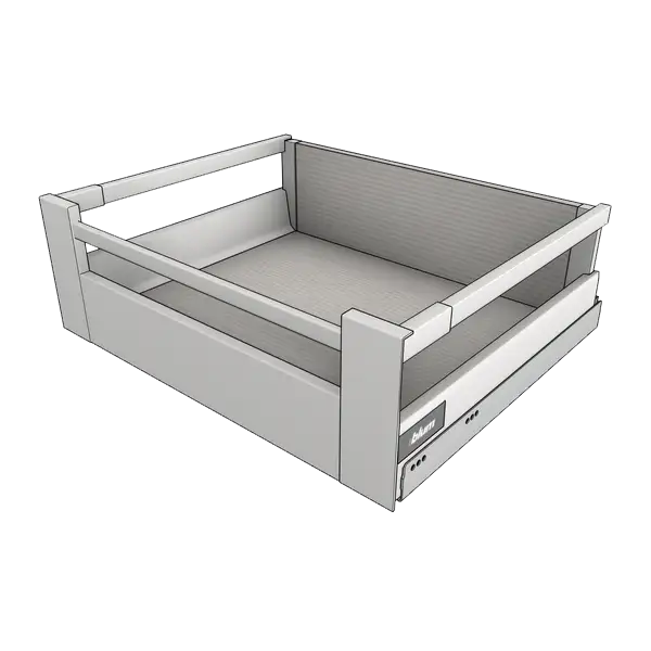 Внутренний ящик Blum Antaro высота C с релингом.