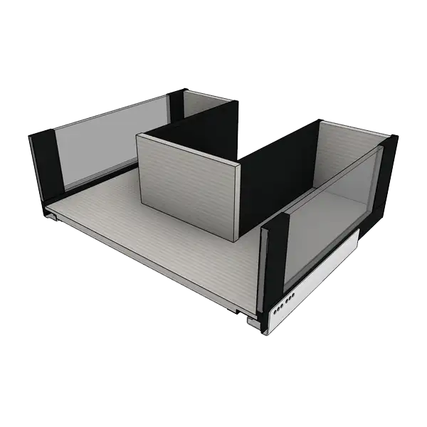 Ящик под мойку Blum Legrabox free высота C с центром