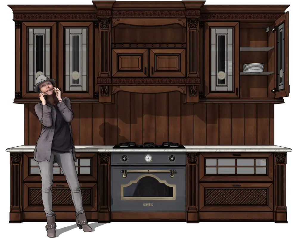 Классическая кухня Нике