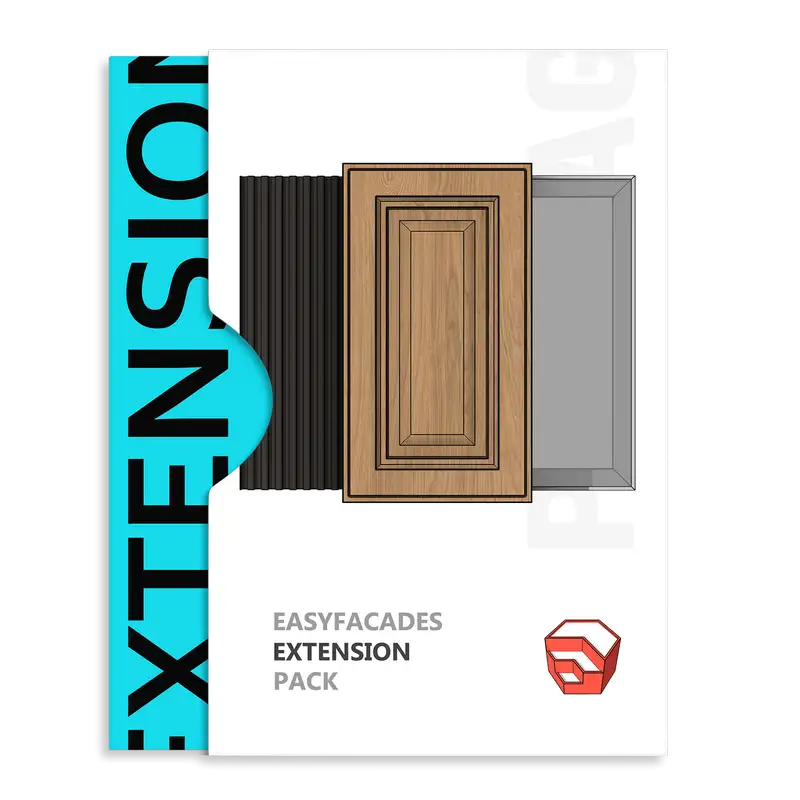 EasyFacades - дополнение с фрезерованными мебельными фасадами