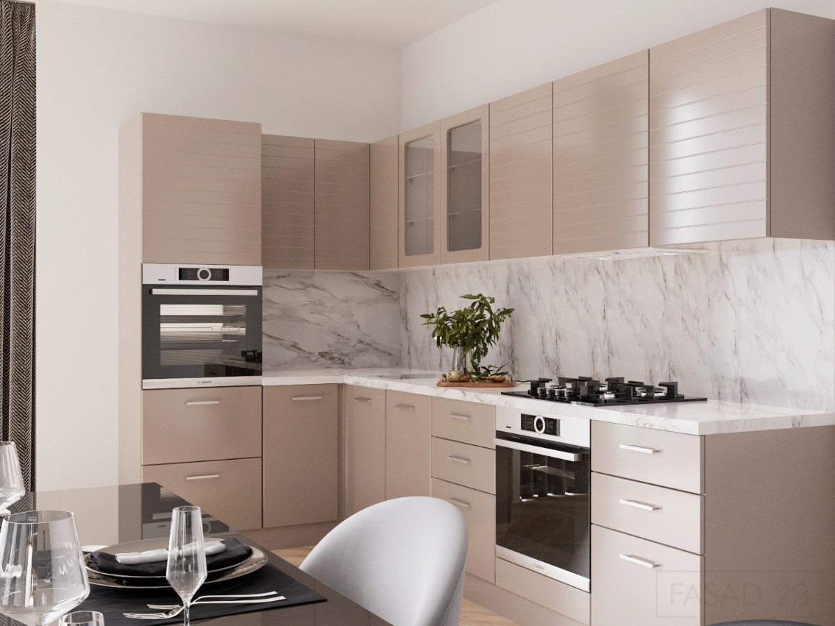 Визуализация кухни в EasyKitchen от Ксюши Шерсткиной