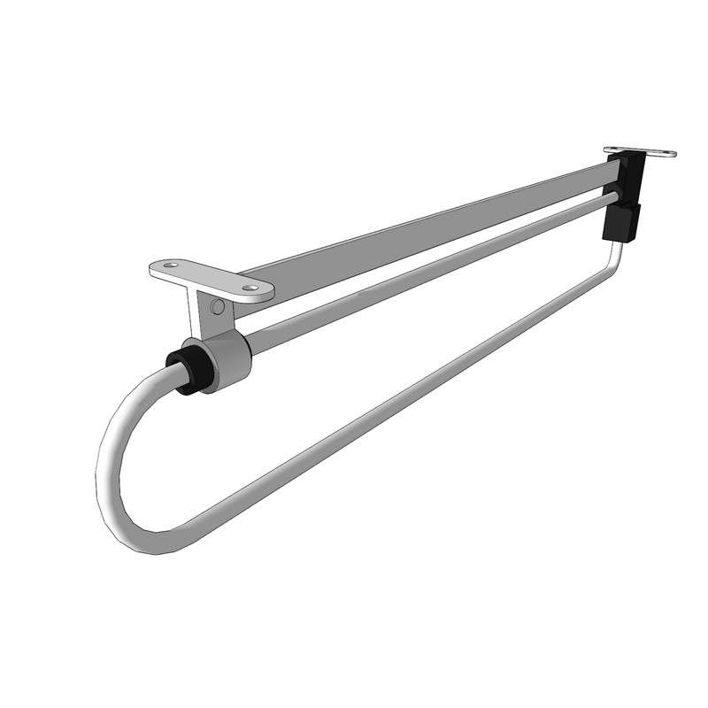 Выдвижной турникет для одежды