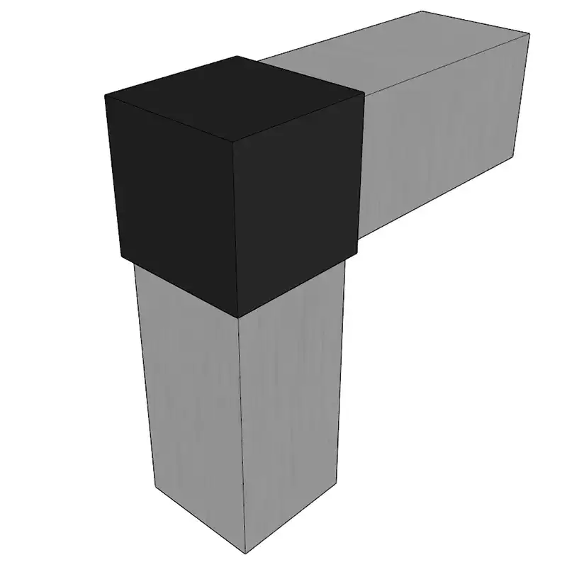 Компонент соединительного уголка 2V для системы MG20